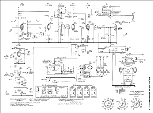 Magnetophon KL35; Telefunken (ID = 35404) R-Player