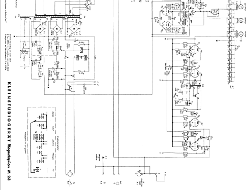 Magnetophon M23; Telefunken (ID = 1031304) Sonido-V