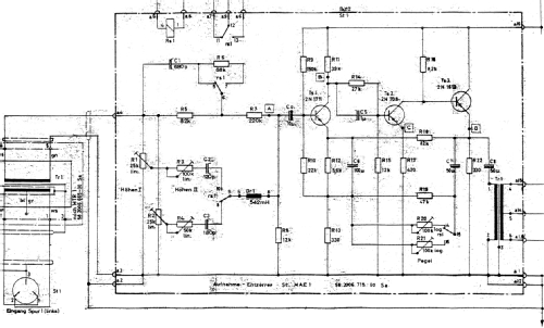 Magnetophon M5B Mono; Telefunken (ID = 2006555) R-Player