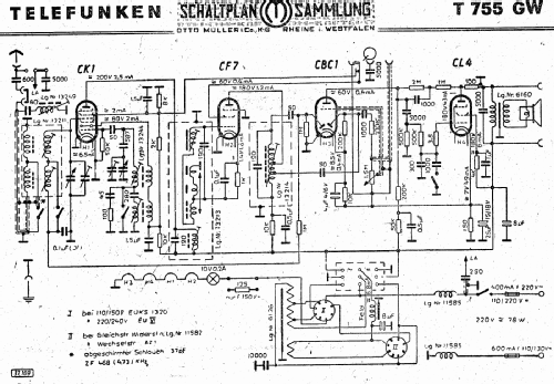 Markstein-Super 755GW ; Telefunken (ID = 2871114) Radio