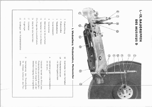 Musikus D; Telefunken (ID = 1049356) Sonido-V