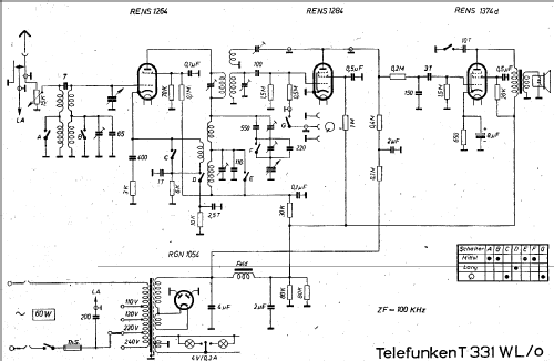 Kleinsuper 331WL/o ; Telefunken; Wien (ID = 718102) Radio