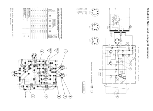 Netz-und Ladegerät Automatic ; Telefunken (ID = 675560) Aliment.