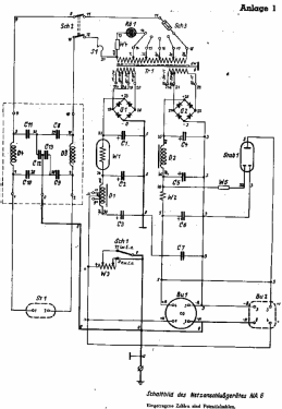 Netzanschlussgerät NA 6a; Telefunken (ID = 2967891) Power-S