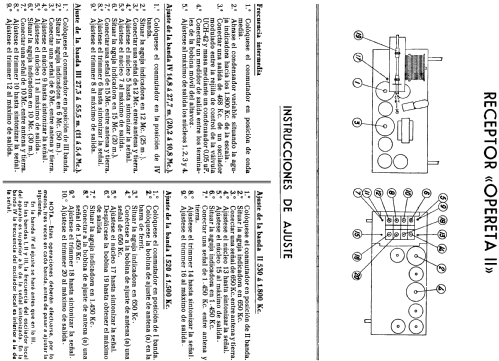 Opereta II ; Telefunken (ID = 997202) Radio