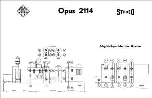 Opus 2214; Telefunken (ID = 61839) Radio