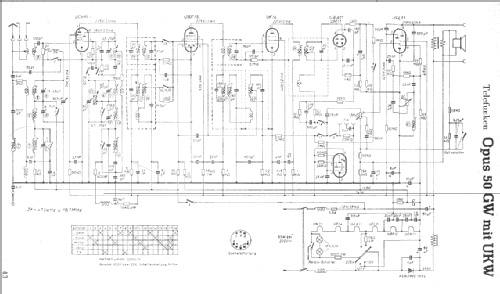 Opus 50GW-U; Telefunken (ID = 7417) Radio