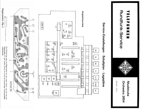Orchestra 2654; Telefunken (ID = 1903347) Radio