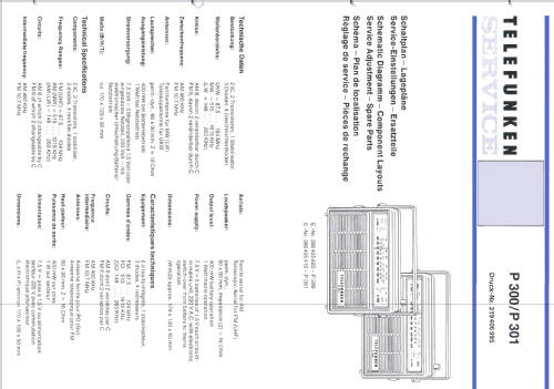 P300; Telefunken (ID = 680983) Radio