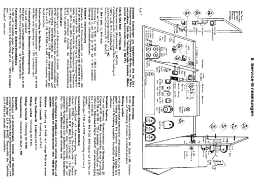 PALcolor 708T; Telefunken (ID = 217449) Télévision