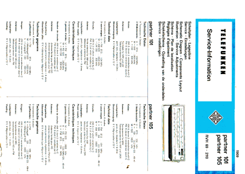 partner 101; Telefunken (ID = 305435) Radio