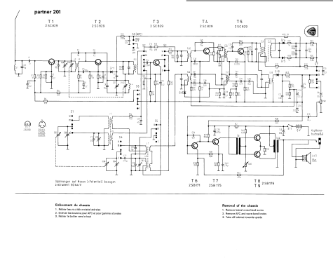 partner 201; Telefunken (ID = 143576) Radio