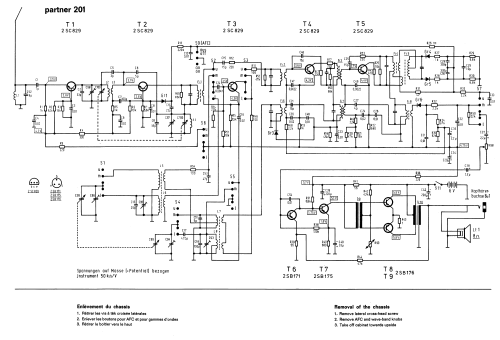 partner 201; Telefunken (ID = 1914986) Radio