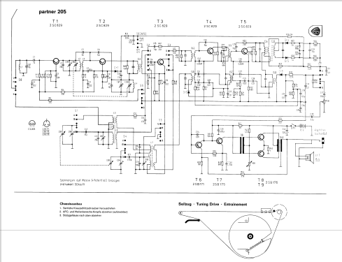 Partner 205; Telefunken (ID = 143577) Radio