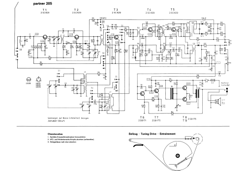 Partner 205; Telefunken (ID = 1915000) Radio