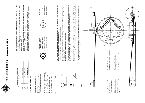 Partner 7281T; Telefunken (ID = 1914682) Radio