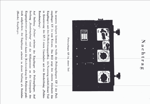 Peilempfänger EP.2; Telefunken (ID = 1943612) Mil Re