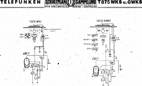 Phono 875GWKS ; Telefunken (ID = 2893359) Radio