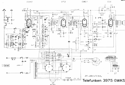 Phono-Super 3975GWKS ; Telefunken (ID = 2637468) Radio