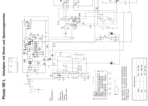 Picnic 101L; Telefunken (ID = 1903081) Radio