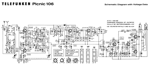 Picnic 106; Telefunken (ID = 1907460) Radio