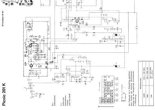 Picnic 201K; Telefunken (ID = 1903909) Radio