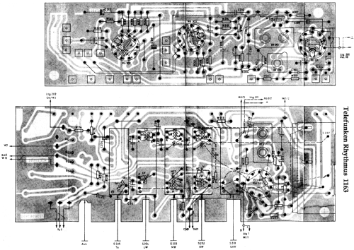 Rhythmus 1163; Telefunken (ID = 354273) Radio