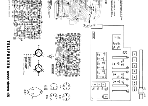 Rondo Stereo 105; Telefunken (ID = 1668776) Radio