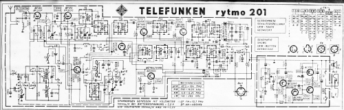 Rytmo 201; Telefunken (ID = 2256574) Radio