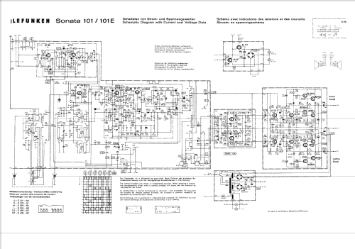 Sonata 101; Telefunken (ID = 651650) Radio