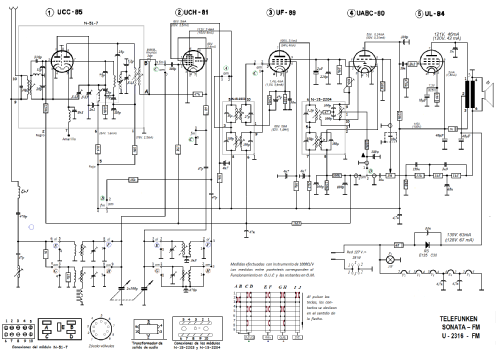 Sonata FM U-2316-FM; Telefunken (ID = 2328457) Radio