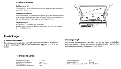 Stereo Cassettenspieler Traveller; Telefunken (ID = 670161) R-Player