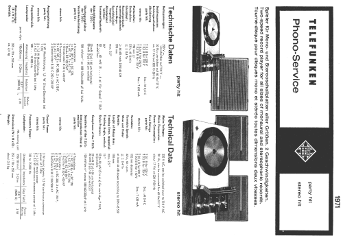 Stereo Hit E.-Nr. 333 053 307; Telefunken (ID = 131967) Sonido-V