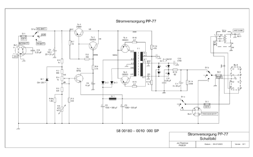 Stromversorgung PP-77; Telefunken (ID = 2928633) Power-S