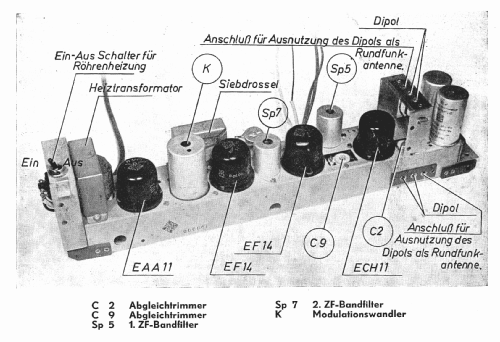 Super-Vorsatzgerät UKW4C; Telefunken (ID = 885627) Adattatore