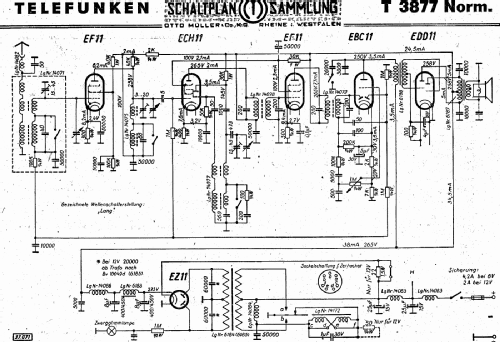 T3877; Telefunken (ID = 2878642) Car Radio