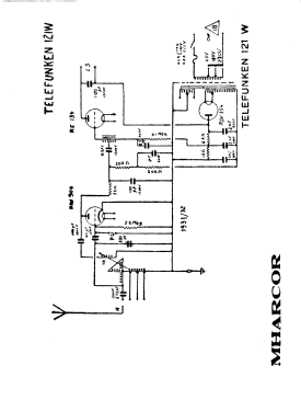 T-121-W ; Telefunken (ID = 3154973) Radio