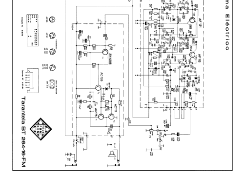 Tarantela BT-264-16-FM; Telefunken (ID = 2070599) Radio