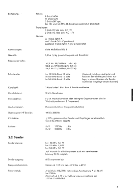 Teleport SE 508-9; Telefunken (ID = 3027985) Commercial TRX