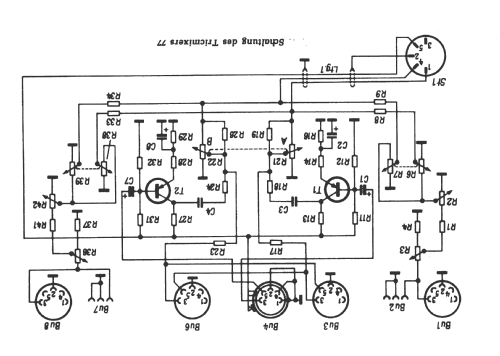 Tricmixer 77; Telefunken (ID = 129019) Misc