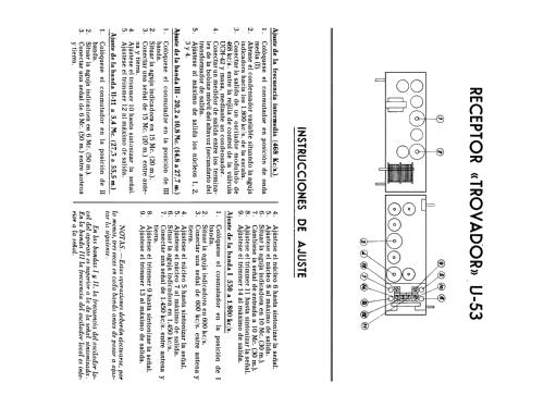 Trovador U1653; Telefunken (ID = 2067068) Radio