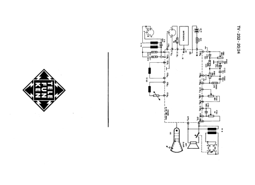 TV 132 /20' Ch= N35-195-3524; Telefunken (ID = 2247385) Television