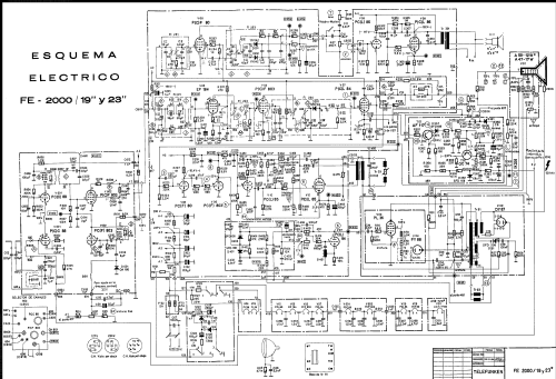 FE-2000 /19 ; Telefunken (ID = 2243998) Television