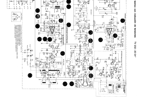 TV 232 /20' Ch= N35-195-3524; Telefunken (ID = 2247387) Television