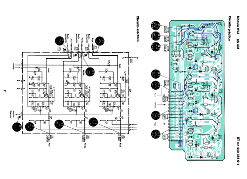 TVC 828 /22 Ch= E712; Telefunken (ID = 2437461) Television