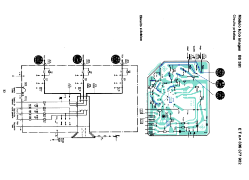 TVC 838 /26 Ch= E712; Telefunken (ID = 2437596) Television