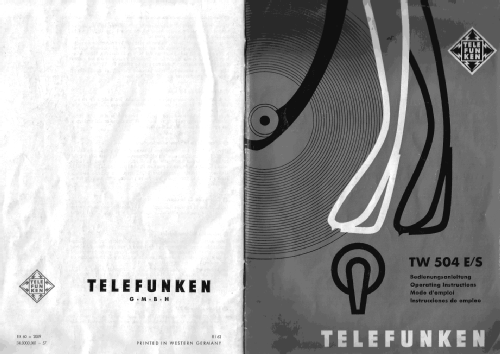 TW504E; Telefunken (ID = 1698170) R-Player