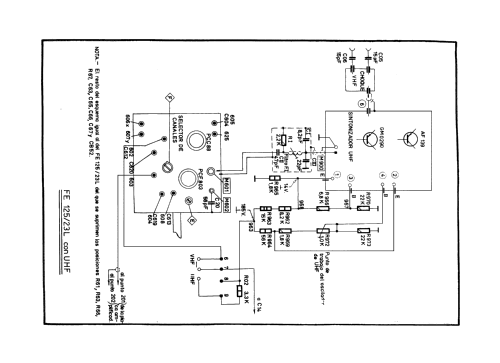 UHF Selector de Canales - Channel Selector / Tuner N-55-12; Telefunken (ID = 2503360) Converter