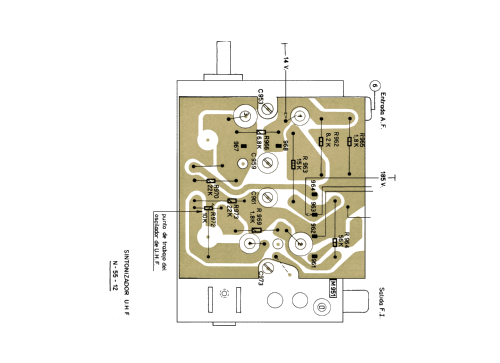 UHF Selector de Canales - Channel Selector / Tuner N-55-12; Telefunken (ID = 2503361) Converter