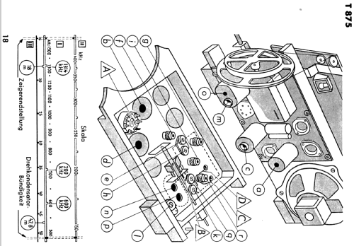 Undine 875WKK ; Telefunken (ID = 719855) Radio